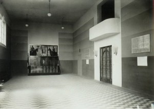 La sala conferenze - foto del 1939