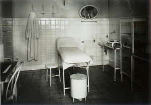 L'ambulatorio - foto del 1939